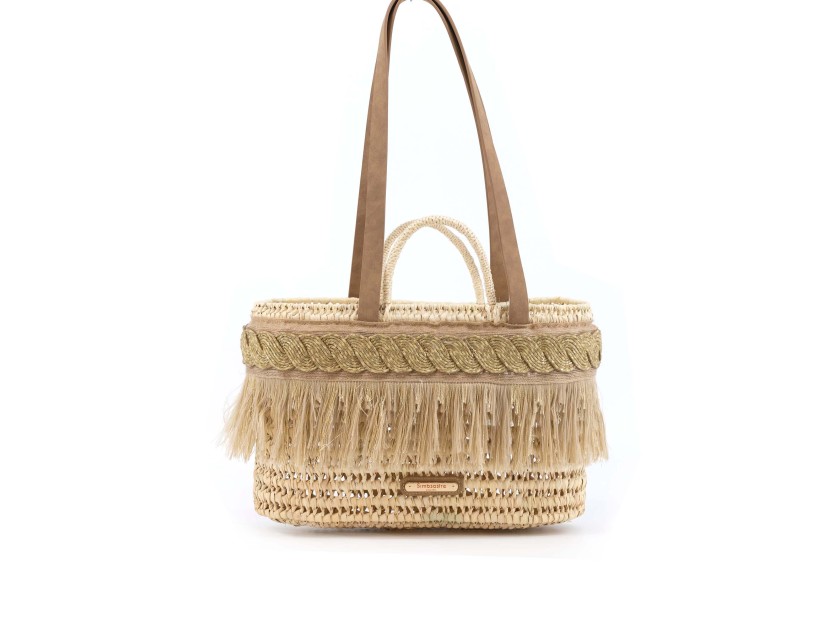 Shopper nudos BURANO Beige